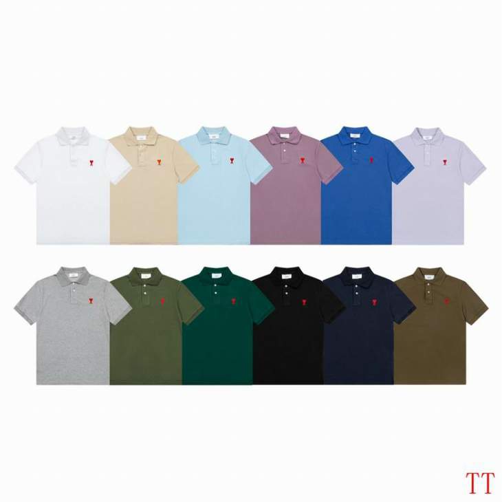 Picture of Ami Polo Shirts Short _SKUAmiS-XL20tn0629692